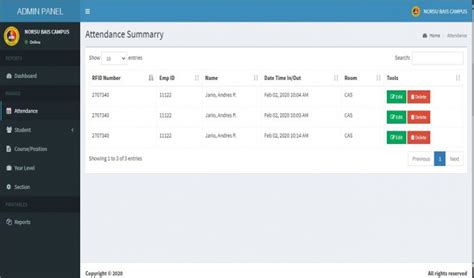 rfid attendance system php source code|php nodemcu attendance log.